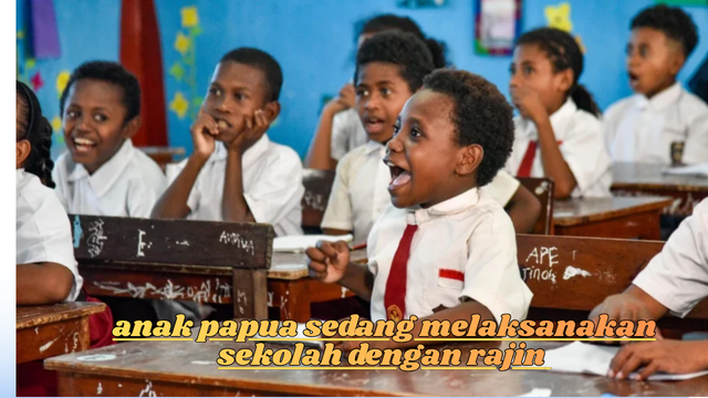 sekolah anak papua